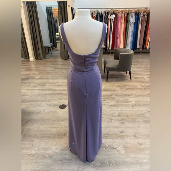Dessy Bridesmaid Dress 1550 Lavender Size 16 - Picture 5 of 5